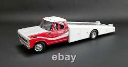 1/18 1970 Ford F-350 Ramp Truck Coca-Cola Allan Moffat Motor Racing Red and