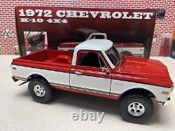 1/18 ACME 1972 Chevrolet K10 4x4 Pickup Truck Red Limited Edition A1807217