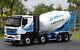 1/24 Scale Foton Loxa Concrete Mixer Truck 4-axle Pev Diecast Car Model Toy