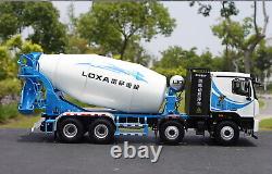 1/24 Scale FOTON LOXA Concrete Mixer Truck 4-axle PEV Diecast Car Model Toy