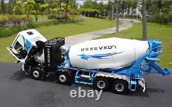 1/24 Scale FOTON LOXA Concrete Mixer Truck 4-axle PEV Diecast Car Model Toy