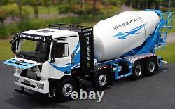 1/24 Scale FOTON LOXA Concrete Mixer Truck 4-axle PEV Diecast Car Model Toy