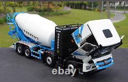 1/24 Scale FOTON LOXA Concrete Mixer Truck 4-axle PEV Diecast Car Model Toy