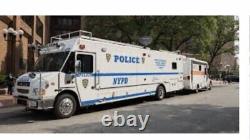 1/64 Greenlight NYPD Rare Custom Mobile Command Post Truck Limited Edition