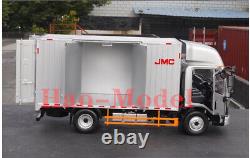 118 JMC Box truck Alloy Model Car Diecast Metal Hobby Gifts Toys collection