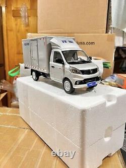 118 Scale Foton V1 Cargo Truck Logistics Van Sliver Diecast Model Car