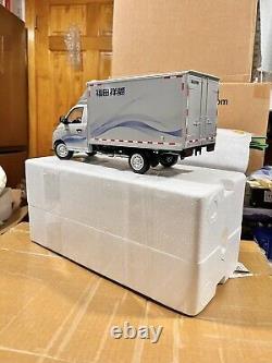 118 Scale Foton V1 Cargo Truck Logistics Van Sliver Diecast Model Car