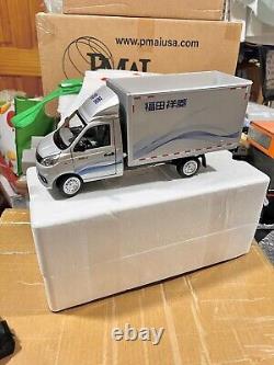 118 Scale Foton V1 Cargo Truck Logistics Van Sliver Diecast Model Car