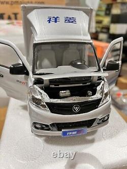 118 Scale Foton V1 Cargo Truck Logistics Van Sliver Diecast Model Car