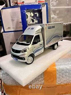 118 Scale Foton V1 Minivan Delivery Truck Dealer Edition Sliver Diecast Model