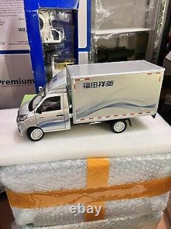 118 Scale Foton V1 Minivan Delivery Truck Dealer Edition Sliver Diecast Model