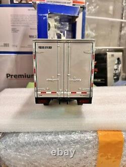 118 Scale Foton V1 Minivan Delivery Truck Dealer Edition Sliver Diecast Model