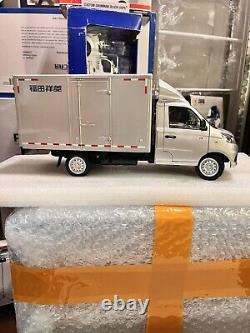 118 Scale Foton V1 Minivan Delivery Truck Dealer Edition Sliver Diecast Model