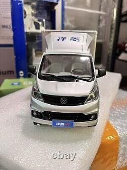 118 Scale Foton V1 Minivan Delivery Truck Dealer Edition Sliver Diecast Model