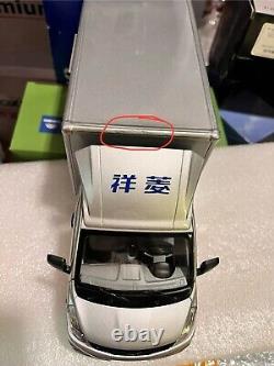 118 Scale Foton V1 Minivan Delivery Truck Dealer Edition Sliver Diecast Model