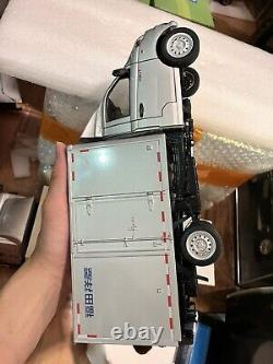 118 Scale Foton V1 Minivan Delivery Truck Dealer Edition Sliver Diecast Model