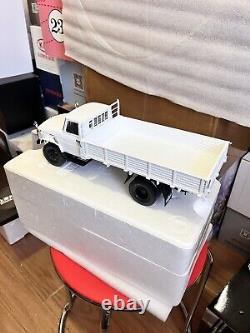 124 Scale Faw CA141 White Truck Tractor Flatbed Diecast Models Car