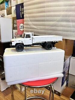 124 Scale Faw CA141 White Truck Tractor Flatbed Diecast Models Car