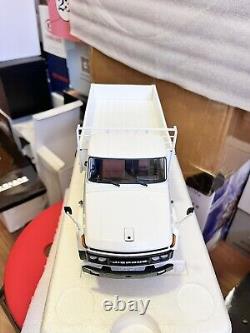 124 Scale Faw CA141 White Truck Tractor Flatbed Diecast Models Car