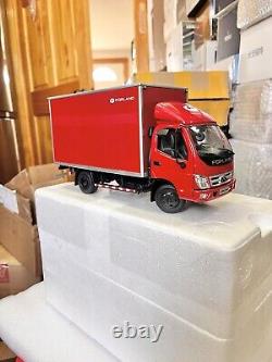 124 Scale Foton M3 Cargo Truck Trailer Diecast Model Car