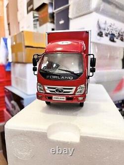 124 Scale Foton M3 Cargo Truck Trailer Diecast Model Car