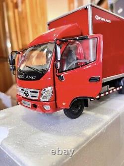 124 Scale Foton M3 Cargo Truck Trailer Diecast Model Car