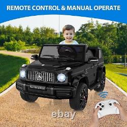 12V Battery Kids Ride On Car Truck Toy+Remote Control Mercedes-Benz G63 Licensed