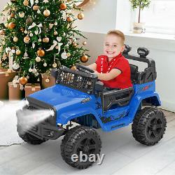 12V Battery Kids Ride on Cars Toys Electric Truck Jeep with Remote Control 2-Speed