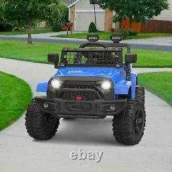 12V Battery Kids Ride on Cars Toys Electric Truck Jeep with Remote Control 2-Speed