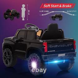 12V Chevrolet Licensed Gifts for Kids Ride on Car Toys Truck with Remote Electric