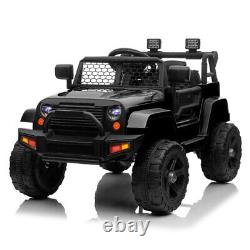 12V Electric Kids Ride On Car Truck Toy Dual Drive Remote Control for 3-5 Years