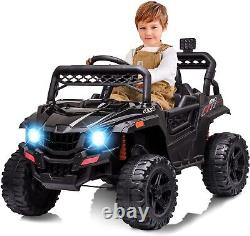 12V Electric Kids Ride on Car Truck Toy 3Speeds MP3 LED withParent Remote Control