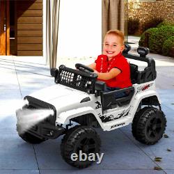 12V Electric Kids Ride on Jeep Car Truck Toy Vehicle with Remote Control