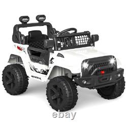 12V Electric Kids Ride on Jeep Car Truck Toy Vehicle with Remote Control