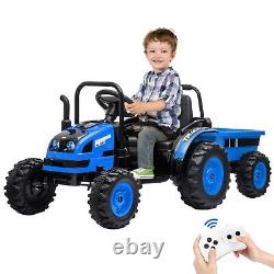12V Kids Electric Ride on UTV Truck Toys Car withDump Bed Music Remote control B