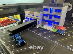 164 DCP Truck warehouse display diorama garage model scene Costum Made