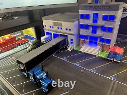 164 DCP Truck warehouse display diorama garage model scene Costum Made