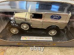 1931 Ford Genuine Parts Delivery Truck Signature Models 118 Cream Black