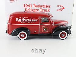 1941 Budweiser Delivery Truck Red & Black Danbury Mint 124 Model Car