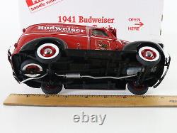 1941 Budweiser Delivery Truck Red & Black Danbury Mint 124 Model Car