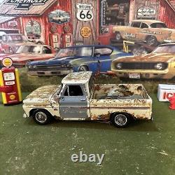 1966 Chevrolet Or Chevy Pickup Truck Barn Find Cars 124 DIECAST