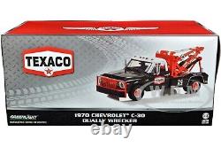 1970 Chevrolet C-30 Dually Tow Truck Texaco 1/18 Diecast By Greenlight 13625