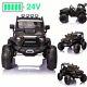 2-seater Ride On Car With Remote Control 9ah Battery Powered Electric Truck Toy