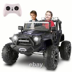 2-Seater Ride on Car with Remote Control 9Ah Battery Powered Electric Truck Toy