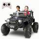 2 Seaters Ride On Car Electric Truck Toy 24v 9ah Battery With Spring Suspension