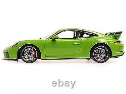2018 Porsche 911 GT3 Yellow Green Shmee150 Limited Edition to 438 Pcs Worldwide