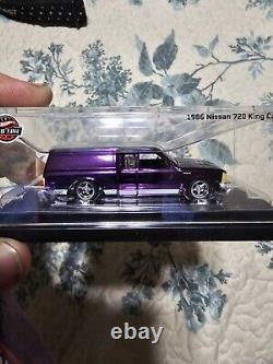 2024 Hot Wheels RLC Nissan'86 Nissan 720 King Cab Purple Plus M2 Chases