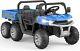 24v 2 Seater Ride On Dump Truck Electric Car Utv 4wd Toys With Electric Dump Bed