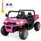 24v Ride On Truck Car Utv With Dump Bed 2 Seater Electric Vehicle Toy For Kids #us