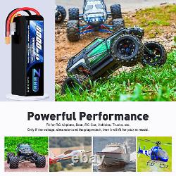 2x Zeee 22.2V 120C 8000mAh 6S LiPo Battery XT60 for RC Car Truck Tank Racer